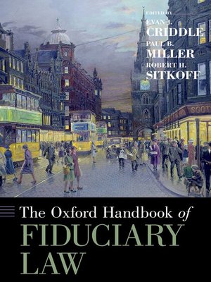 cover image of The Oxford Handbook of Fiduciary Law